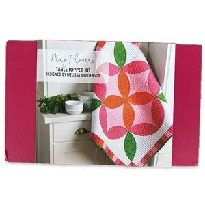 Riley Blake Designs Table Topper Quilt Kit - May Flowers Design